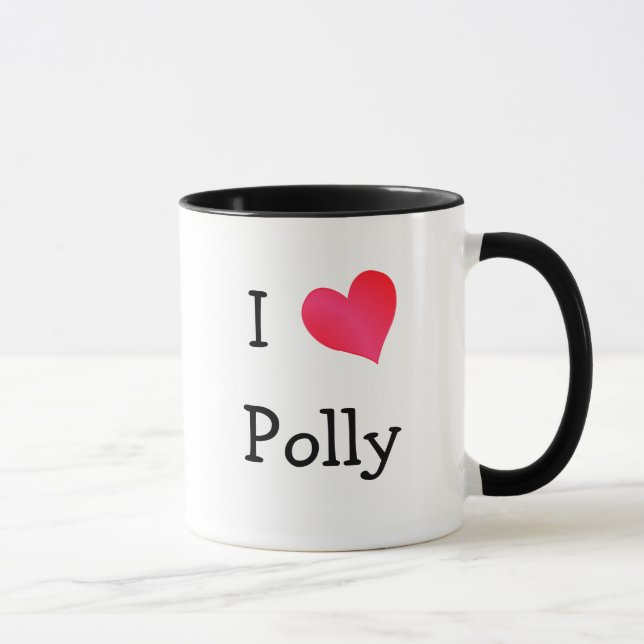 I Liebe Polly Tasse (Rechts)