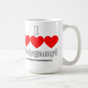 I Liebe-Polygamie-Tasse Kaffeetasse