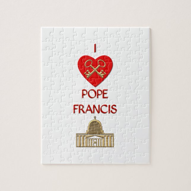 I Liebe Pope Francis (Vertikal)