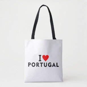 I Liebe Portugal Land wie Herztourismus Tasche