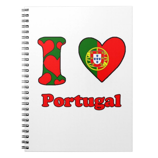 I Liebe Portugal Notizblock (Vorderseite)