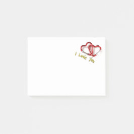 I Liebe Post-it Klebezettel