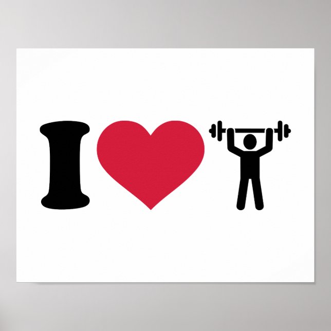I LIEBE POSTER (Vorne)