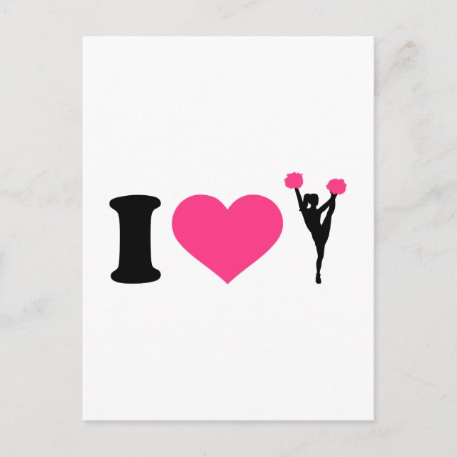 I LIEBE POSTKARTE (Vorderseite)