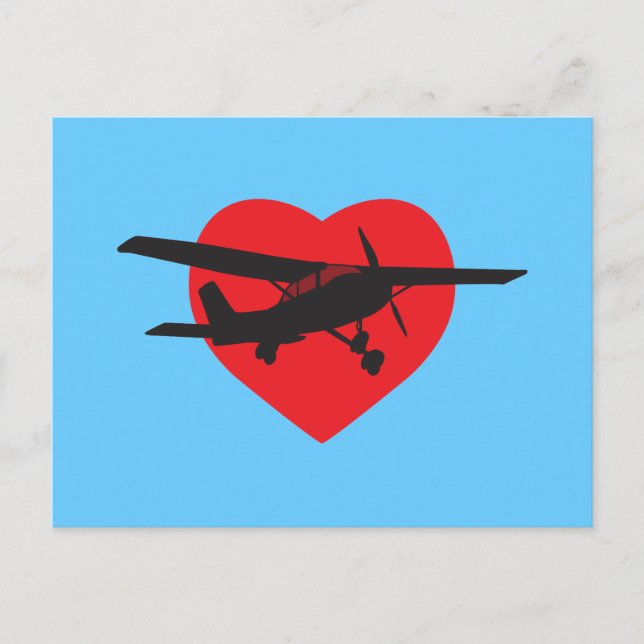 I LIEBE POSTKARTE (Vorderseite)