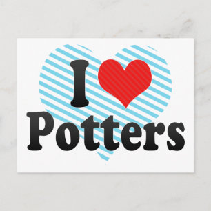 I Liebe Potters Postkarte
