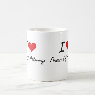 I Liebe-Power des Rechtsanwalts Kaffeetasse