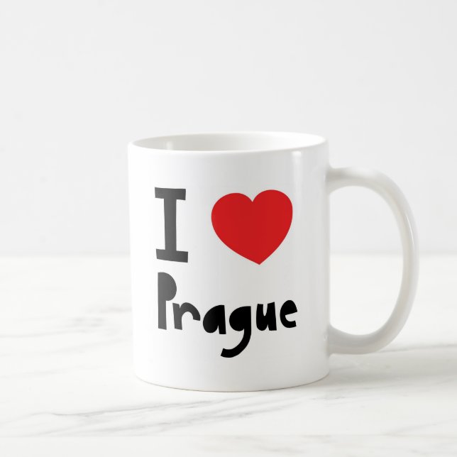 I Liebe Prag Kaffeetasse (Rechts)