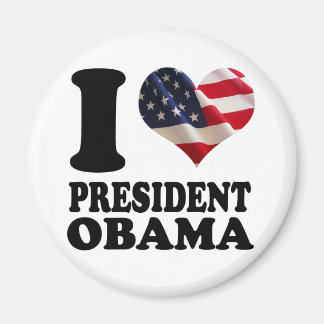 I Liebe Präsident Obama Magnet