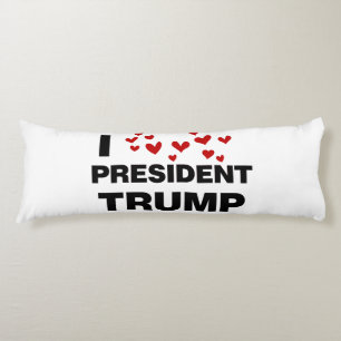 I Liebe Präsident Trump hört Seitenschläferkissen