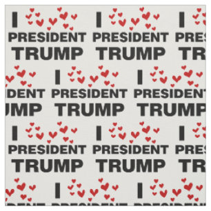 I Liebe Präsident Trump hört Stoff