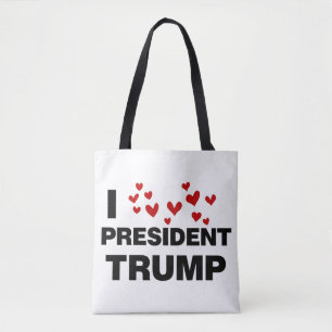 I Liebe Präsident Trump hört Tasche