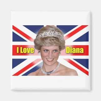 I Liebe Princess Diana Magnet