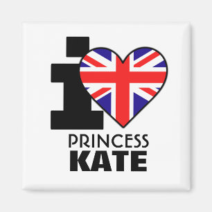 I Liebe Princess Kate Magnet