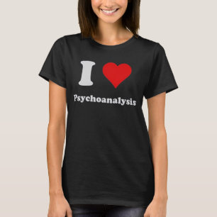 I Liebe Psychoanalyse T-Shirt