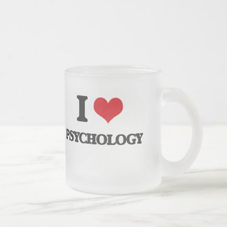 I Liebe-Psychologie Mattglastasse