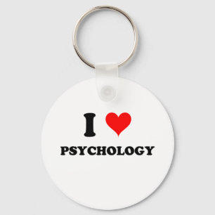 I Liebe Psychologie Schlüsselanhänger