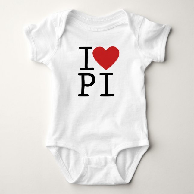 I LIEBE-PU BABY STRAMPLER (Vorderseite)