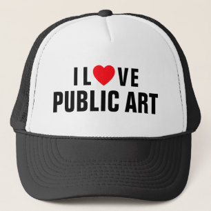 I Liebe Public Art™ Trucker Hat Truckerkappe