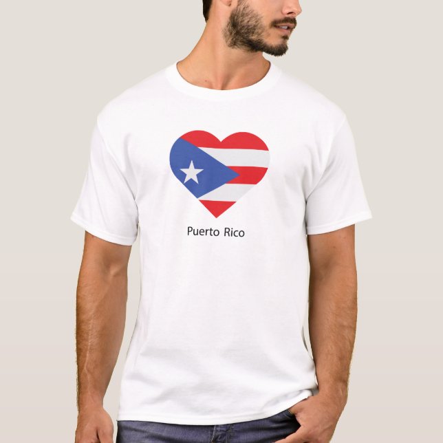 I Liebe Puerto Rico T-Shirt (Vorderseite)