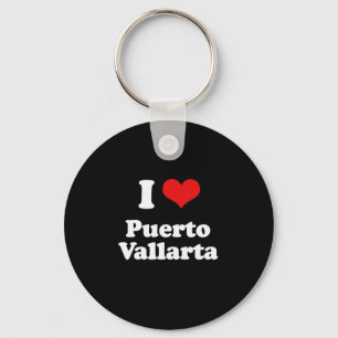I Liebe Puerto Vallarta Tshirt Weißes Hemd Schlüsselanhänger