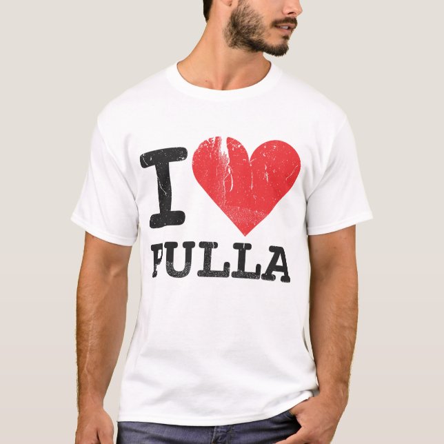 I Liebe Pulla T-Shirt (Vorderseite)