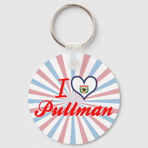 I Liebe Pullman, West Virginia Schlüsselanhänger
