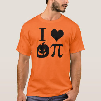I Liebe Pumpkin Pi T-Shirt