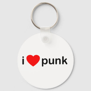 I Liebe-Punk Schlüsselanhänger