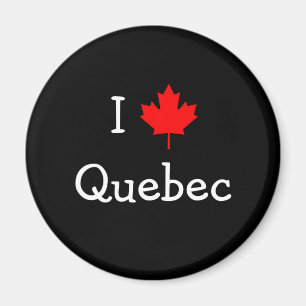 I Liebe Quebec Magnet