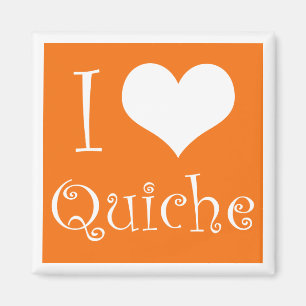 I Liebe Quiche Magnet