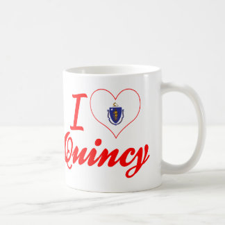 I Liebe Quincy, Massachusetts Kaffeetasse