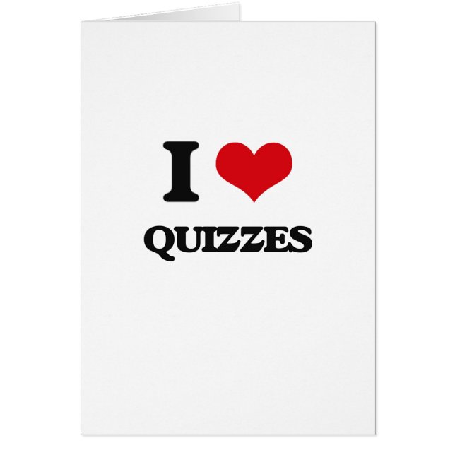 I Liebe-Quizen (Vorne)