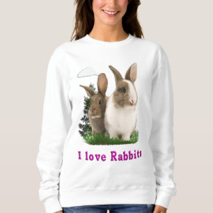 I Liebe Rabbitts Sweatshirt