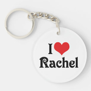 I Liebe Rachel Schlüsselanhänger