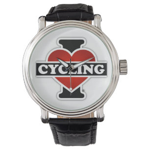 I Liebe-Radfahren Armbanduhr