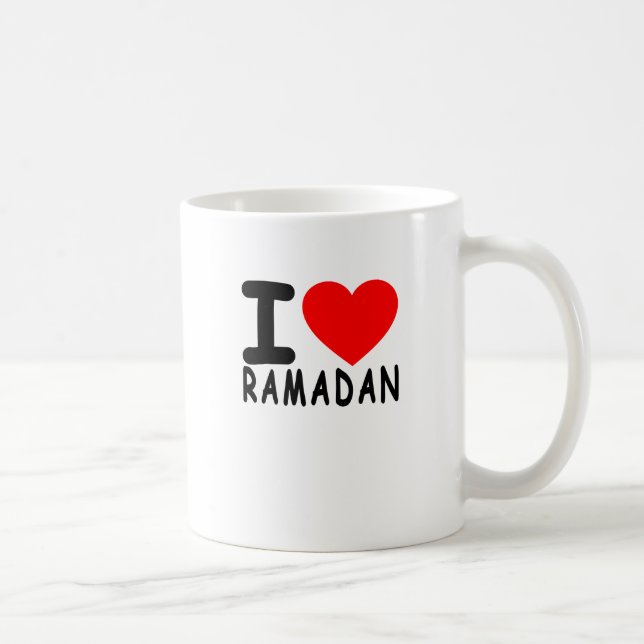 I Liebe Ramadan. Kaffeetasse (Rechts)