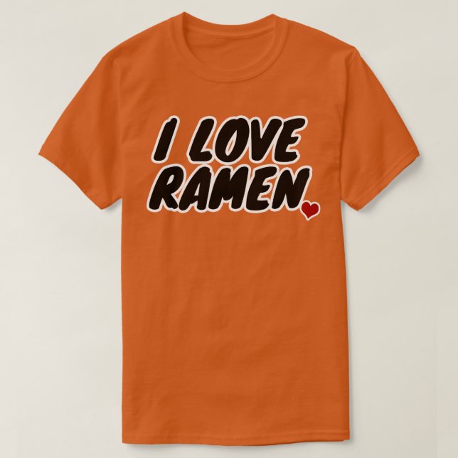 I Liebe Ramen T-Shirt (Design vorne)