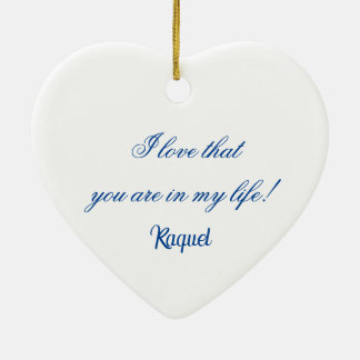 I Liebe_Raquel lady Trapper 2024 Keramik Ornament