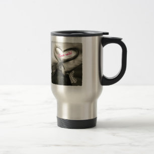 I Liebe-Ratten! silberne Tasse