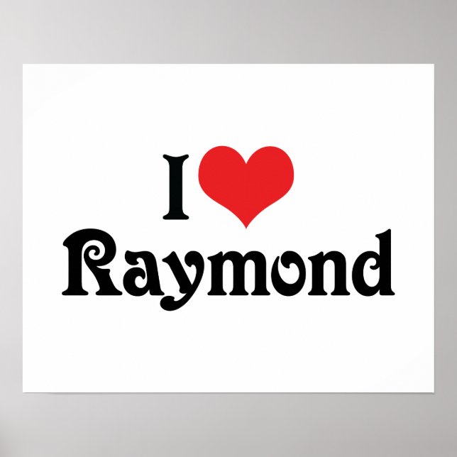 I Liebe Raymond Poster (Vorne)