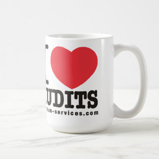 I Liebe-Rechnungsprüfungen Kaffeetasse