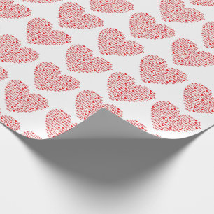 I Liebe Red Heart Gestalten Weihnachten Christus U Geschenkpapier