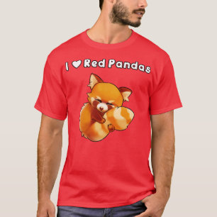 I Liebe Red Pandas T-Shirt