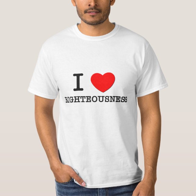 I Liebe-Redlichkeit T-Shirt (Vorderseite)