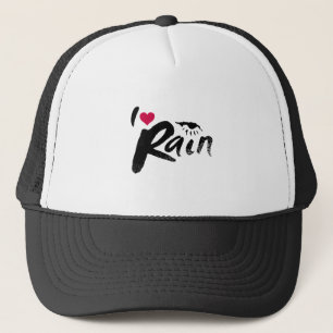 I Liebe-Regen Truckerkappe