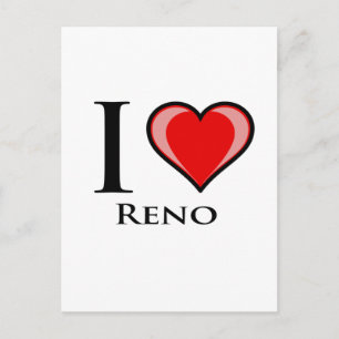 I Liebe Reno Postkarte