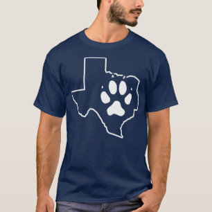 I Liebe Rescue Hunde Texas Rescue Hund Vater Mama T-Shirt