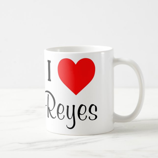 I Liebe-Reyes-Tasse Kaffeetasse (Rechts)