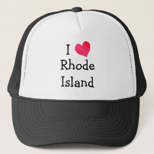 I Liebe Rhode Truckerkappe